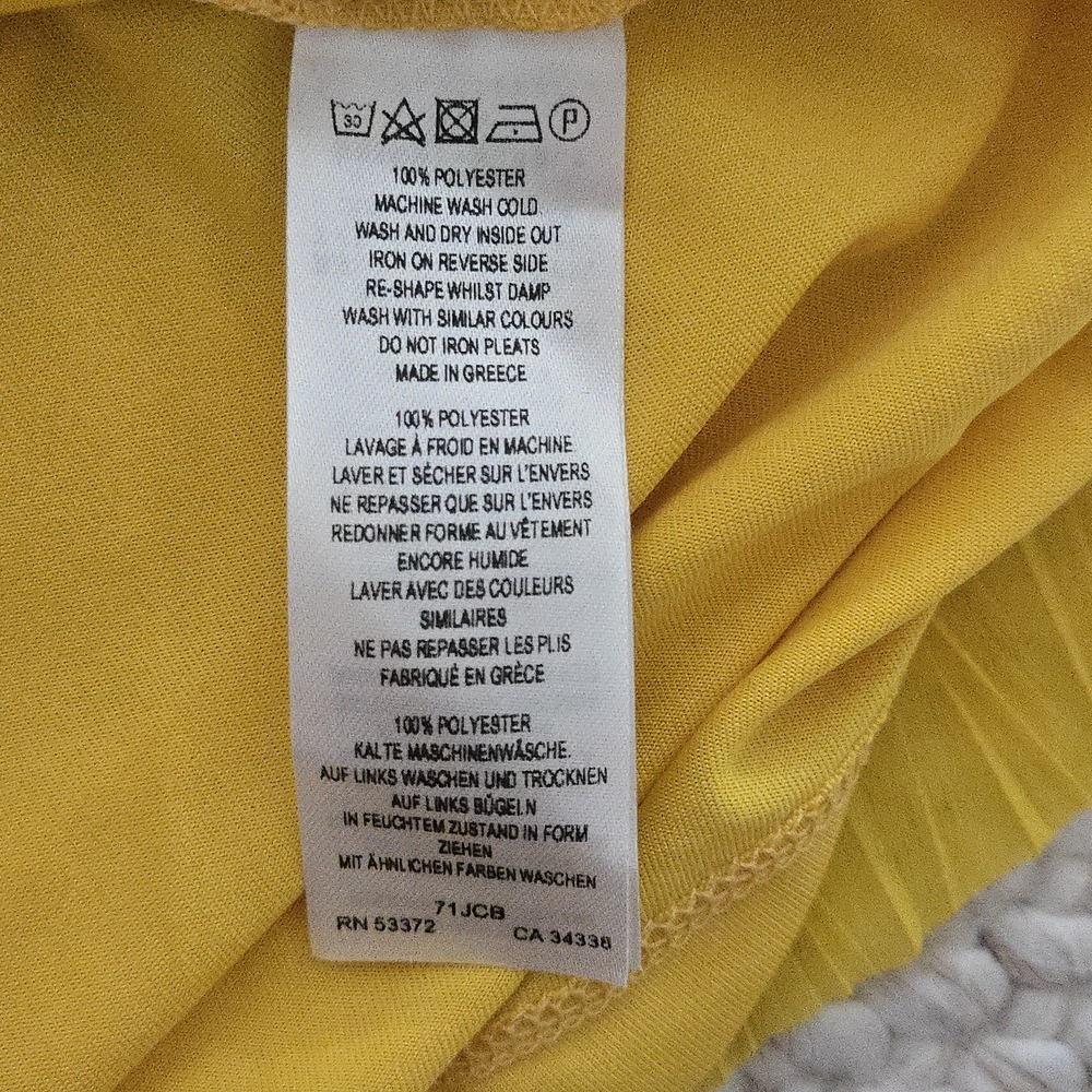 French Connection Yellow Maxi Dress – Size Small (US 6) - Picture 5 of 5